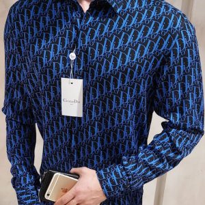 Dior Long Sleeve Button Shirt 2025