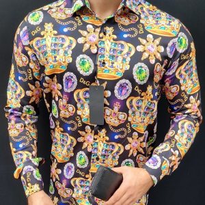 D&G Long Sleeve Button Shirt – LIOL1264