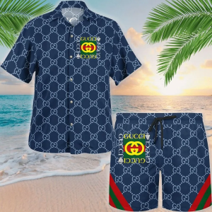 GC Navy Premium Hawaii Set Luxury Brand Fashion For Men - TH3200165
