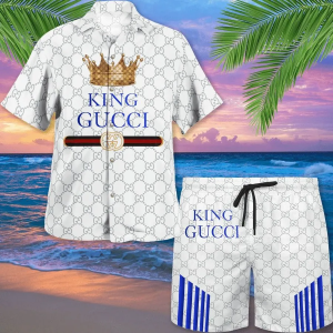 GC King White Premium Hawaii Set Luxury Brand Fashion For Men - TH3200168