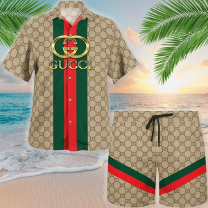 GC Queen Black Premium Hawaii Set Luxury Brand Fashion For Men - TH3200171