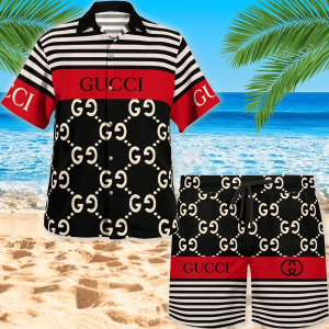 GC Red Black White Hawaii Set Luxury Brand Fashion For Men - TH3200176
