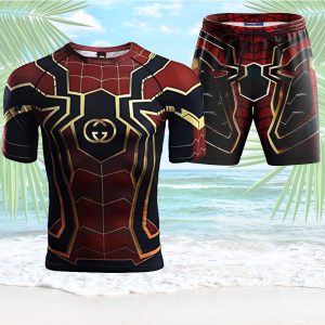 2025 Gucci SpiderMan Combo Shirt, Shorts for men - DN10442