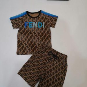 Kid Luxury Fendi Tracksuits DN26020600