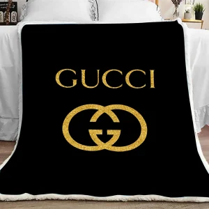 Gucci Mickey Fashion Luxury Brand Premium Blanket Fleece Home Decor