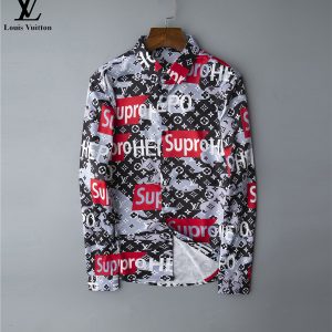 LIMITED 2025 LV LONG SLEEVE BUTTON SHIRT - DN04450