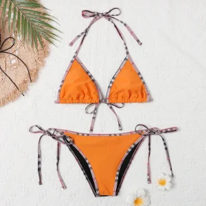 Berry Logo Print Bikini 2 Pc Set M0301015