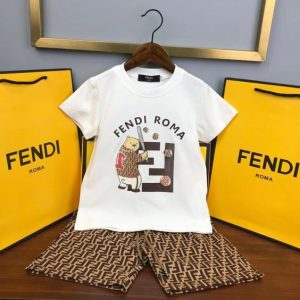 Kid Luxury Fendi Tracksuits DN26020609