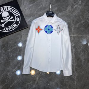 LV Long sleeve Button Shirt CCY-LTV1026