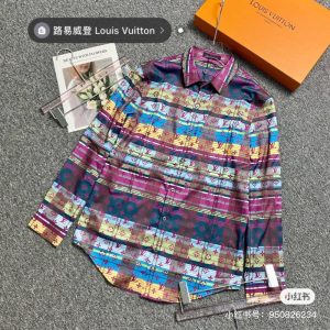 LV Long sleeve Button Shirt
