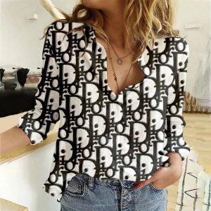 Premium Dior Monogram Shirt  – Min00702