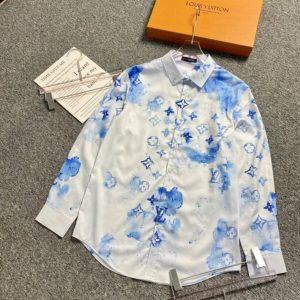 Louis Vuitton Luxury Long Sleeved Button Shirt - 9alaxies2933