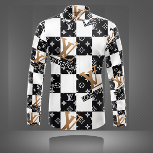 LIMITED 2025 LV LONG SLEEVE BUTTON SHIRT - LNT000091737