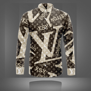 LIMITED 2025 LV LONG SLEEVE BUTTON SHIRT - LNT000091739