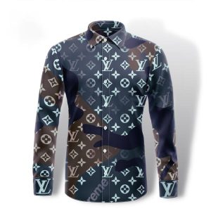 LIMITED 2025 LV LONG SLEEVE BUTTON SHIRT - LNT000091751