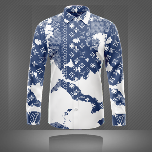 LIMITED 2025 LV LONG SLEEVE BUTTON SHIRT - LNT000091752