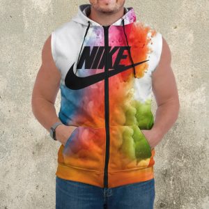 Premium Sleeveless Zip Hoodie Nike For Men - DN168715