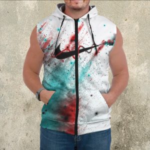 Premium Sleeveless Zip Hoodie Nike For Men - DN168704