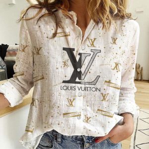 Premium Louis Vuitton Casual Shirt For Women DN9190713