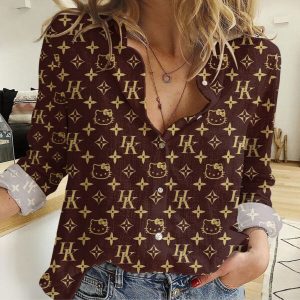 Premium Louis Vuitton Casual Shirt For Women DN9190752