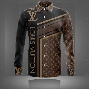 LIMITED 2025 LV LONG SLEEVE BUTTON SHIRT - LNT0000190201