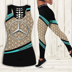 Gucci mercedes tank top leggings luxury brand clothing clothes outfit gym for women hot 2025-PM00229