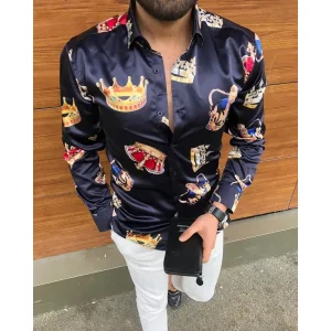 D&G Long Sleeve Button Shirt – LI1067