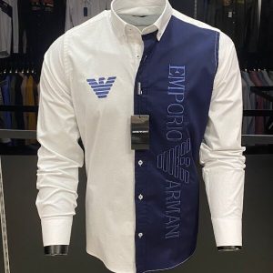 LIMITED 2025 Armani Long Sleeve Button Shirt – LI1100