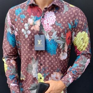 Louis Vuitton Luxury Long Sleeved Button Shirt -  DN6076100
