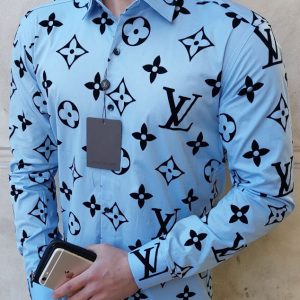 Louis Vuitton Luxury Long Sleeved Button Shirt -  DN6076103