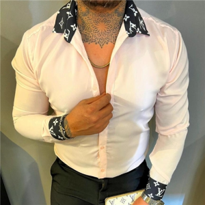 LIMITED 2025 LV LONG SLEEVE BUTTON SHIRT - LILL1041