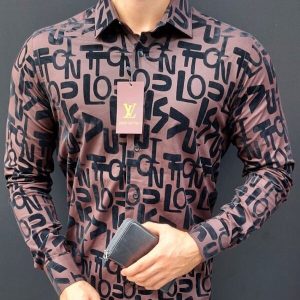 Louis Vuitton Luxury Long Sleeved Button Shirt -  DN6076105
