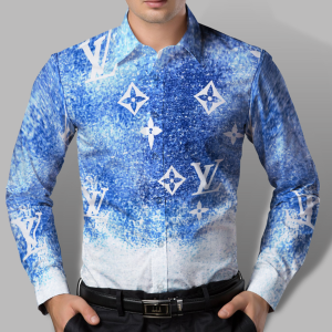 LIMITED 2025 LV LONG SLEEVE BUTTON SHIRT - LNT000091510