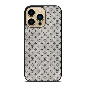 LOUIS VUITTON PATTERN GRAY iPhone Case Cover M2612002