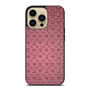 LOUSI VUITTON PATERN LOGO PINK iPhone Case Cover M2312060
