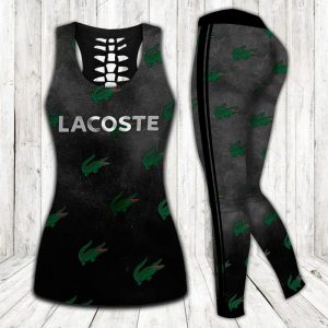 Lacoste tank top leggings sport clothing clothes outfit gym for women hot 2025-PM00297