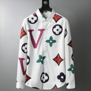 LIMITED 2025 LV LONG SLEEVE BUTTON SHIRT - DN04438