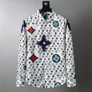 LIMITED 2025 LV LONG SLEEVE BUTTON SHIRT - DN04435