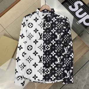LIMITED 2025 LV LONG SLEEVE BUTTON SHIRT - DN04449