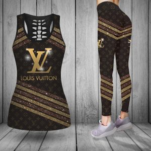 Louis vuitton tank top leggings lv luxury clothing clothes outfit gym for women hot 2025-PM00249