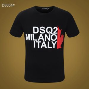 (Black & White) Unisex – T shirt Dsquared2 –  - B9G-TX-Max05751