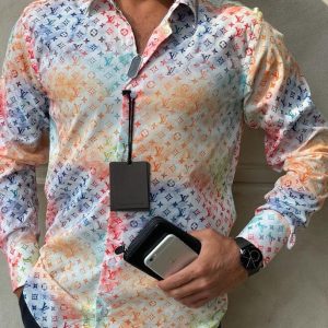 Louis Vuitton Luxury Long Sleeved Button Shirt - Max07218