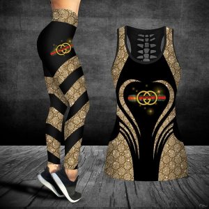 Gucci hublot tank top leggings luxury brand clothing clothes outfit gym for women hot 2025 - Max07644