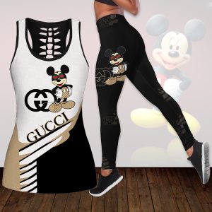 Gucci hublot tank top leggings luxury brand clothing clothes outfit gym for women hot 2025 - Max07649