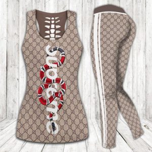 Gucci hublot tank top leggings luxury brand clothing clothes outfit gym for women hot 2025 - Max07653