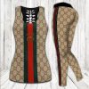 Gucci hublot tank top leggings luxury brand clothing clothes outfit gym for women hot 2025 - Max07660