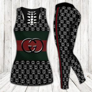 Gucci hublot tank top leggings luxury brand clothing clothes outfit gym for women hot 2025 - Max07664