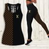 Louis Vuitton hublot tank top leggings luxury brand clothing clothes outfit gym for women hot 2025 - Max07681