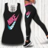 Nike black pink tank top leggings sport clothing clothes outfit gym for women hot 2025-PM00256
