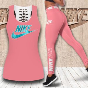 Nike pink tank top leggings sport clothing clothes outfit gym for women hot 2025-PM00272